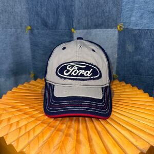 OSFA - Vintage Y2K Ford trucks embroider distressed 00s hat